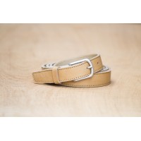 CEINTURE CUIR NATUREL | L’élégante